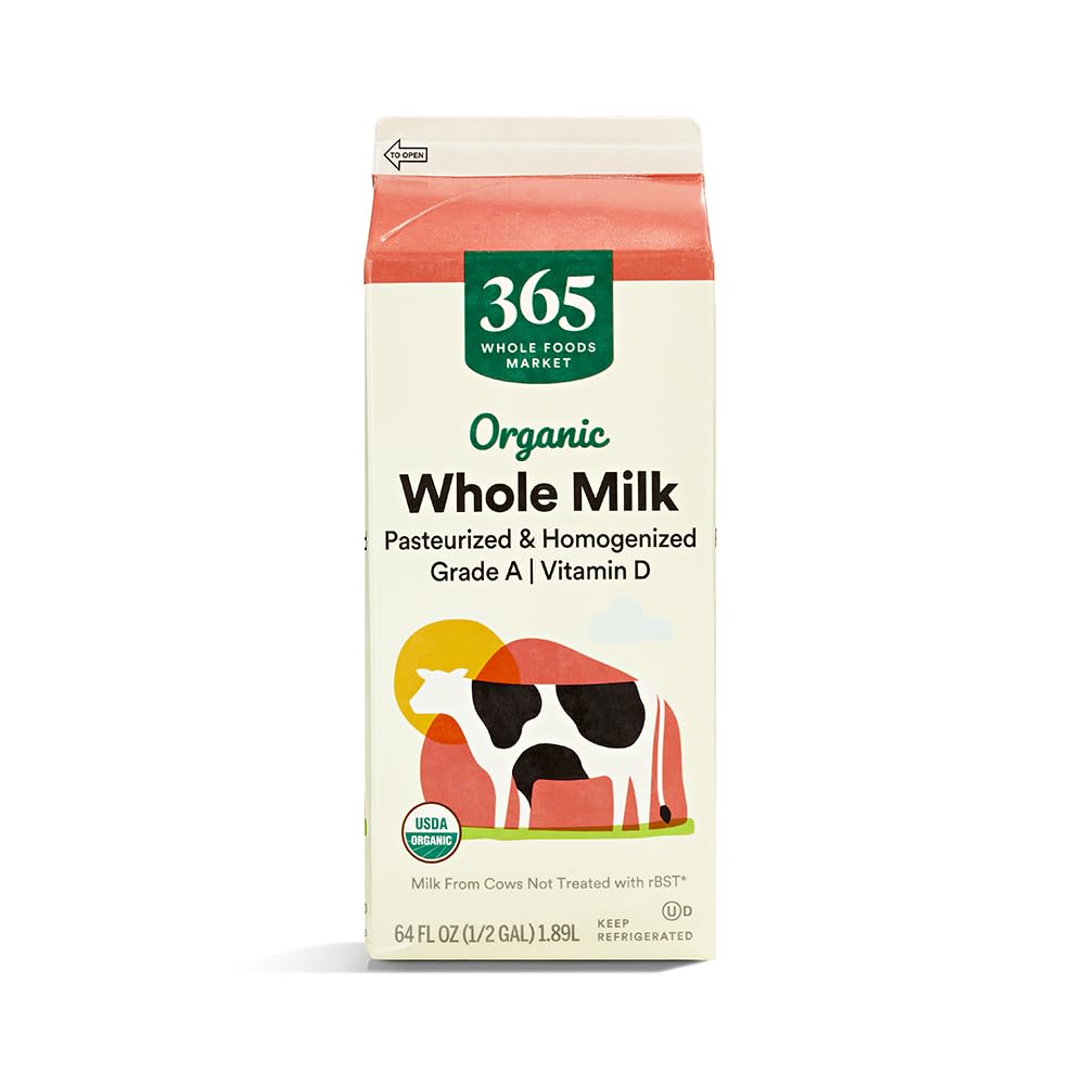 Organic Whole Milk, 64 Fl Oz