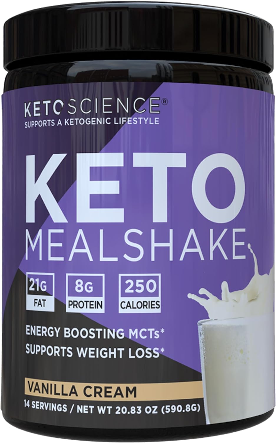 Keto Science Ketogenic Meal Shake Vanilla