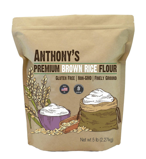 Anthony's Brown Rice Flour, 5 lb