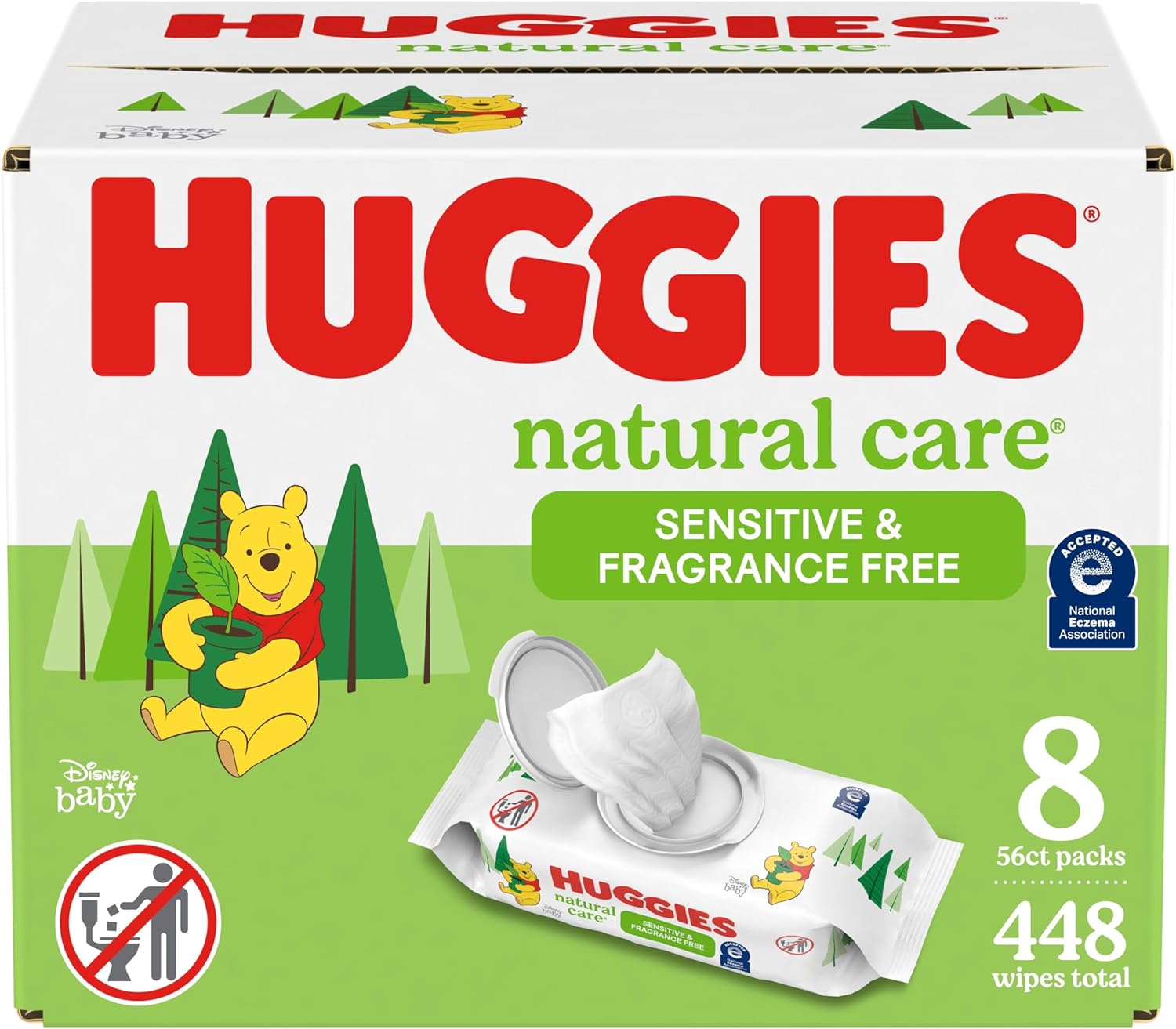 Huggies Natural Care Sensitive Baby Wipes